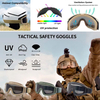 Tactical Anti-Fog CS Games Goggles Shooting Outdoor Sports Safety Eyewear Custom Logo
