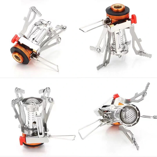 Wholesale Ultralight Portable Outdoor Backpacking Camping Gas Burner with Piezo Ignition