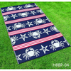 Custom Portable Folding Jacquard Outdoor Beach Mat