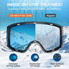 Custom Ski Goggles Anti-fog Polarized Lenses Skiing Safety Sunglasses OEM Snow Sports Eyewear