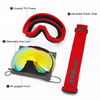Ski Goggles Protection uv40 Snowboard Safety Glasses Polarized Lens Anti-fog Skiing Snow Sport Eyewear 