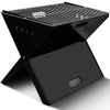 Manufacturer Cheap Price Outdoor X Type Black Iron Charcoal Notebook Camping Portable Barbecue Foldable BBQ Grills for Picnic and Festivals