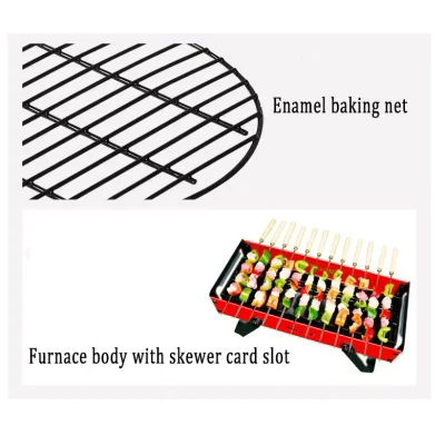Factory Supply Wholesales Outdoor Folding Portable BBQ Charcoal Barbecue and Equipment Grill