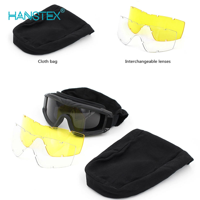 Tactical Anti-Fog CS Games Goggles Shooting Outdoor Sports Safety Eyewear Custom Logo