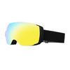 Ski Goggles Large Magnet-Side Snow Sport Eyewear Locking Spherical Magnetic Lens Snowboarding Snowplay Glasses