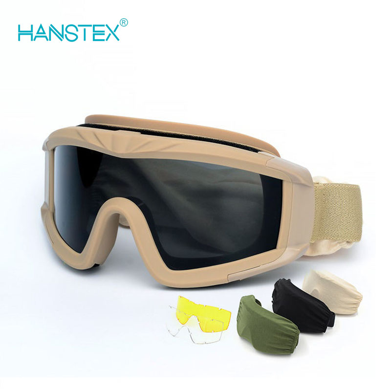 Tactical Anti-Fog CS Games Goggles Shooting Outdoor Sports Safety Eyewear Custom Logo
