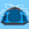 2021 Easy Instant Automatic Pop Up 4 Person Double Layers Camping Outdoor Waterproof Tents