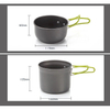 Outdoor Set Camping Hot Sale Outdoor Pot Set Camping Teapot Tableware Set Three-Piece Cookware